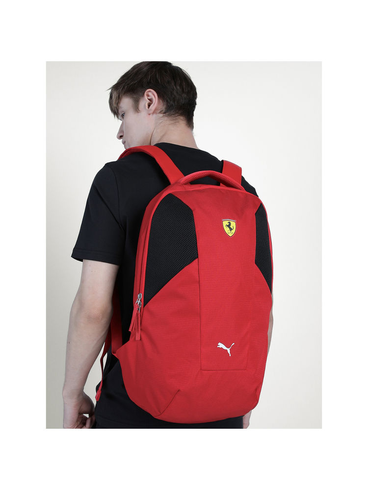 Puma Unisex Scuderia Ferrari Race Motorsport Large Backpack Red-picture-20