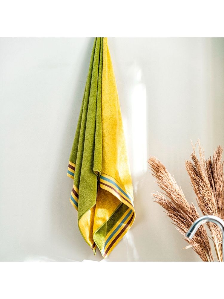ddecor live beautiful DDecor Live Beautiful, Pack of 1 Bath Towel, GSM - 500, Colour - Multi-picture-36