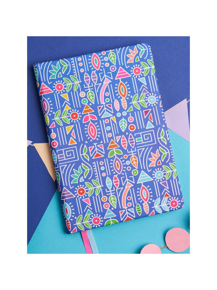 Doodle Collection A5 Hard Bound Soft Foam Padded Paper Notebook - Vibrant Verse-picture-33