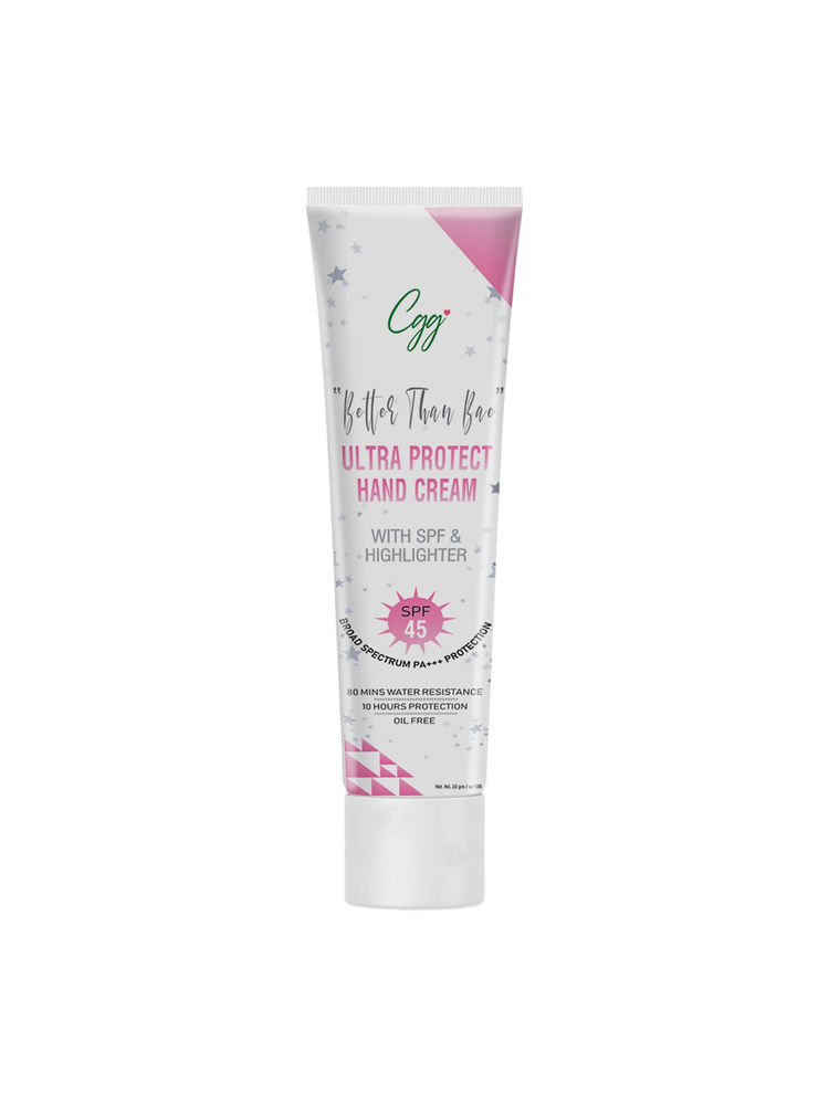 CGG Cosmetics Better than Bae Hand cream SPF 45 with highlighter PA+++ for all skin types