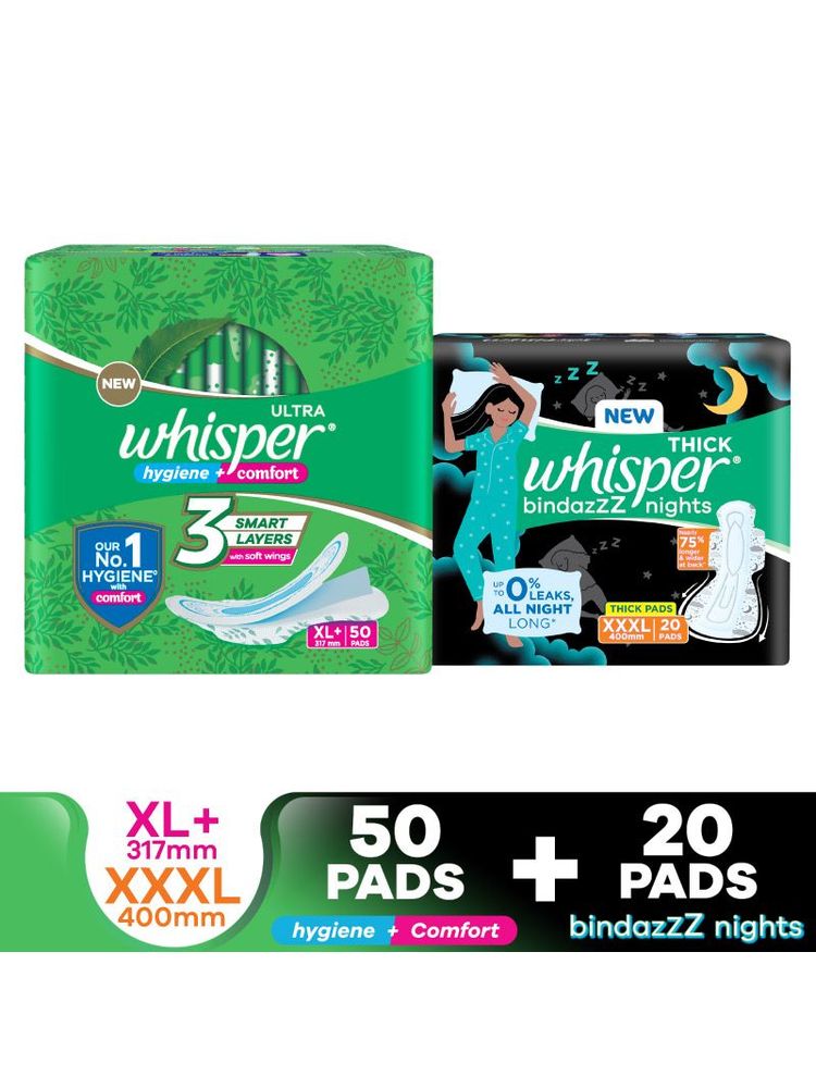 Whisper Ultra 50 Day + Night 20s Combo