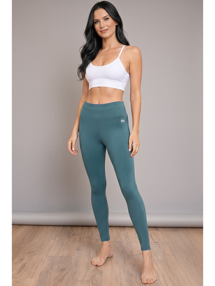 Clovia High Rise Active Tights with Backloops-picture-15