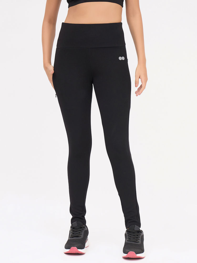 Clovia High Rise Active Tights with Backloops-image-44