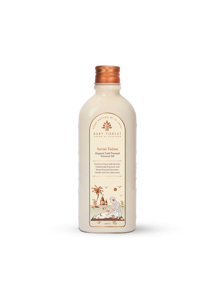 BABY FOREST Narial Tailam Organic Cold Pressed Coconut Oil