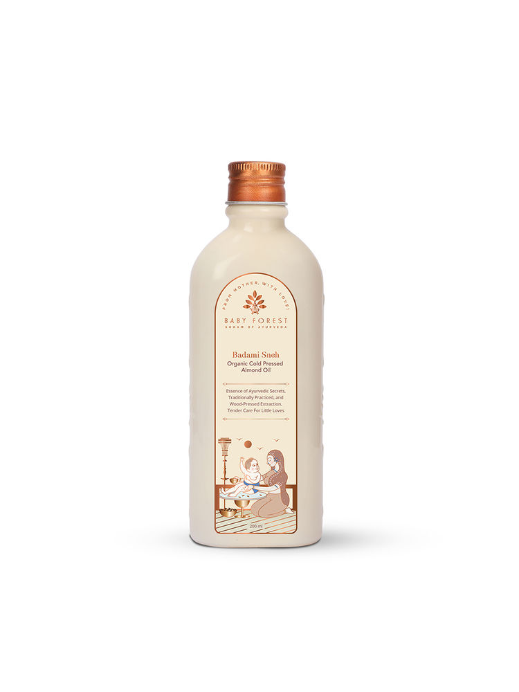 BABY FOREST Badami Sneh Organic Cold Pressed Almond Oil