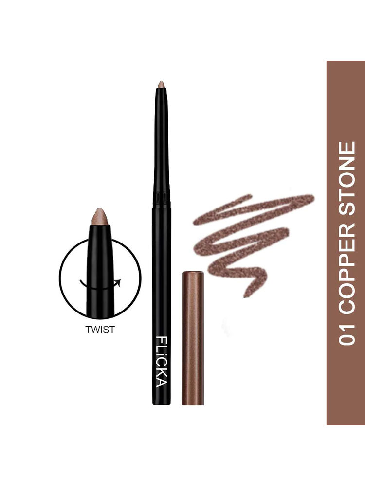 Flicka Wild & Kind Kajal Pen Eyeliner Smudgeproof Waterproof Intense Pigment-picture-24