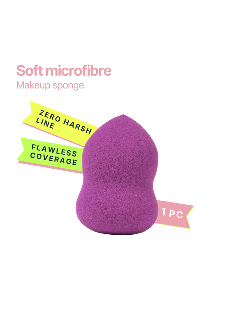 MAKEUP BY SITI Beauty Blender Ne Age Makeup Sponge Curved - Purple-picture-27