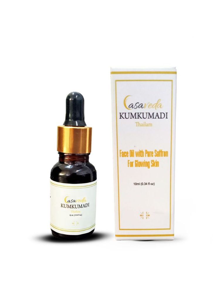 Casaveda Kumkumadi Thailam Face Oil With Pure Saffron For Glowing Skin-image-18
