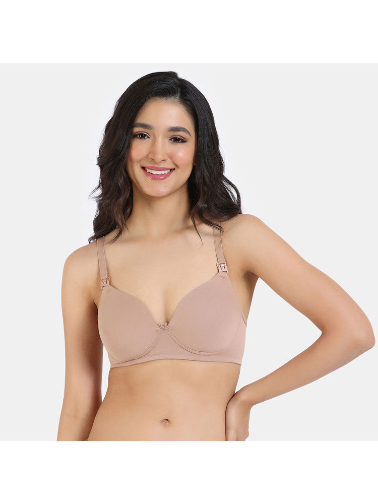 Zivame Maternity Padded Non Wired 3-4th Coverage Maternity - Roebuck