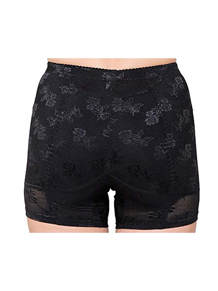 BRACHY Butt Lifter Padded Panty Shorts Butt Hip Enhancer Butt Shaper (Black) (M)-image-13