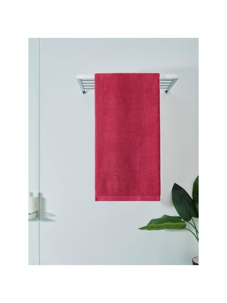 ddecor live beautiful DDecor Live Beautiful, Pack Of 1 Bath Towel, 450 Gsm, Red-picture-43