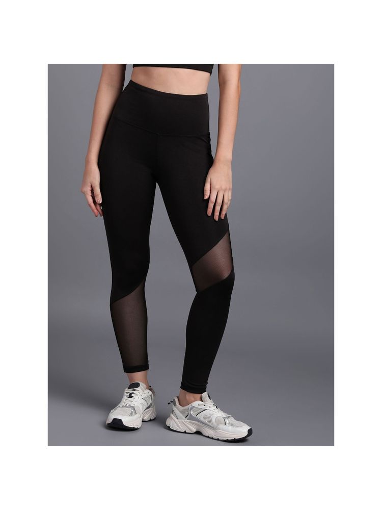 Rock Paper Scissors Women Black Gym Tights-picture-30