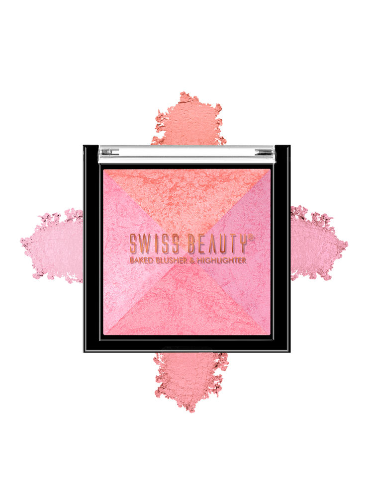 Swiss Beauty Baked Blusher & Highlighter