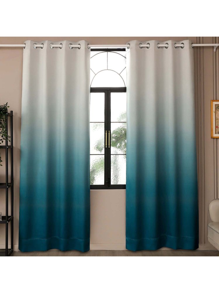Story@Home 275 Cm (9 Ft) Long Door Polyester Blackout Solid Curtains (Pack Of 2)-image-34