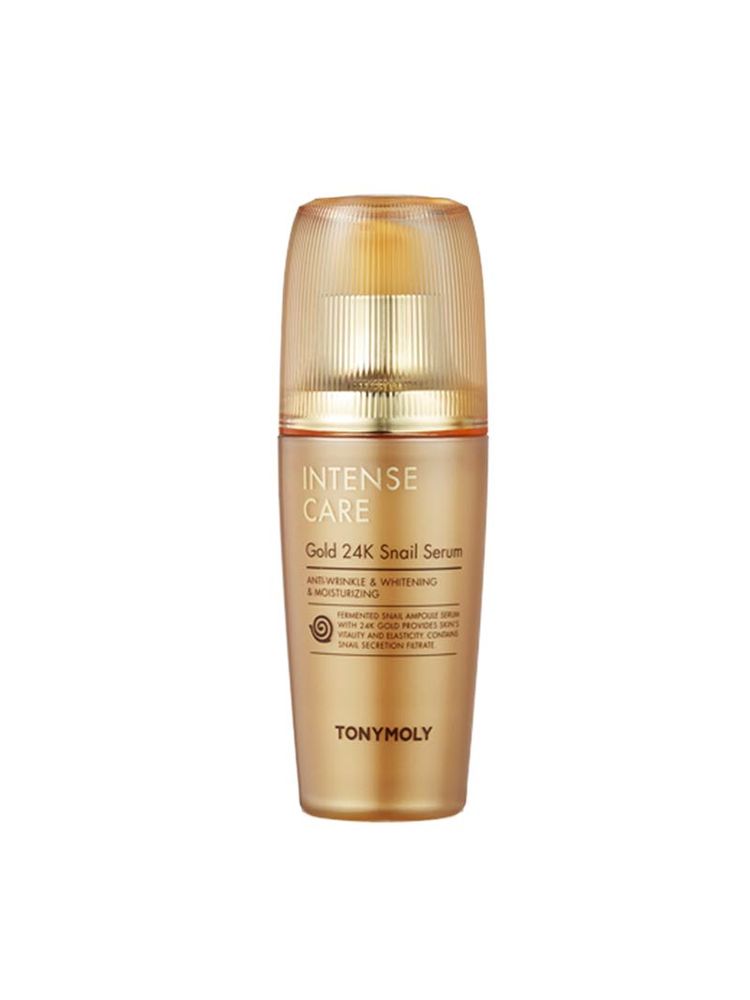 TONYMOLY Korean Intense Care Gold 24K Snail Serum to Firm, Brighten & Moisturise Dry, Rough Skin-picture-15