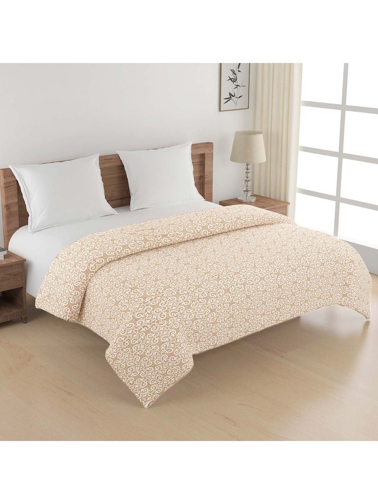 Swayam Pure Cotton Double Bed Ac Comforter-Beige-image-31