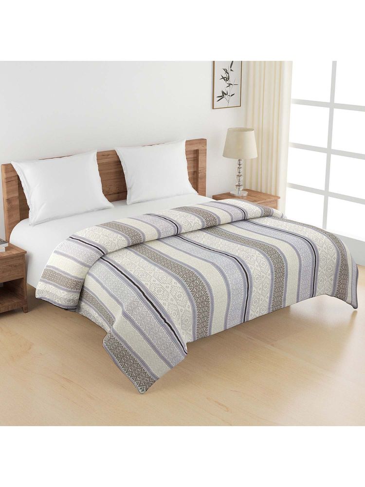 Swayam Pure Cotton Double Bed Ac Comforter-Blue-picture-15