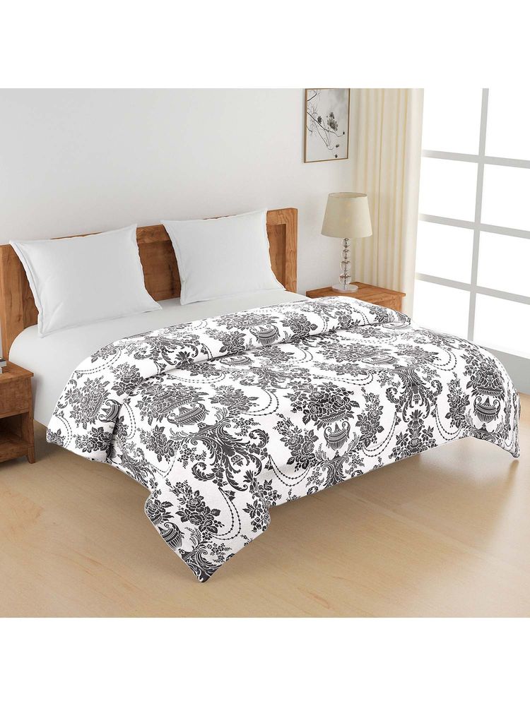 Swayam Roto Cotton Double Bed Ac Comforter-Grey-picture-0