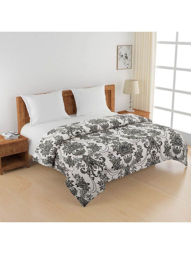 Swayam Roto Cotton Double Bed Ac Comforter-Black-picture-13