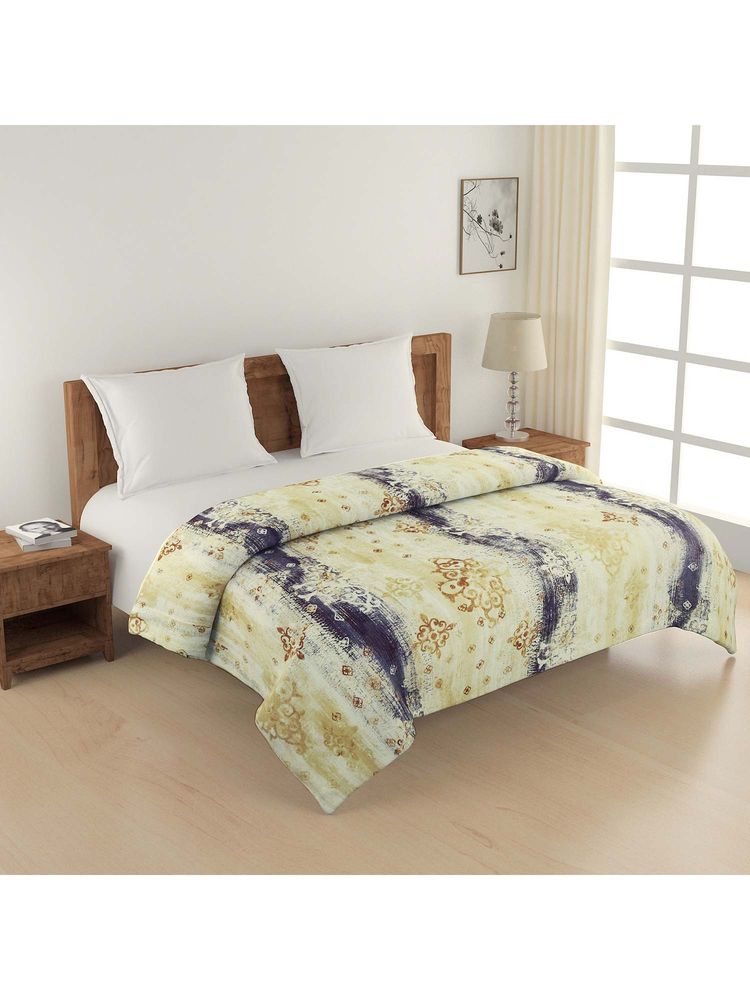 Swayam Pure Cotton Double Bed Ac Comforter-Yellow-picture-47