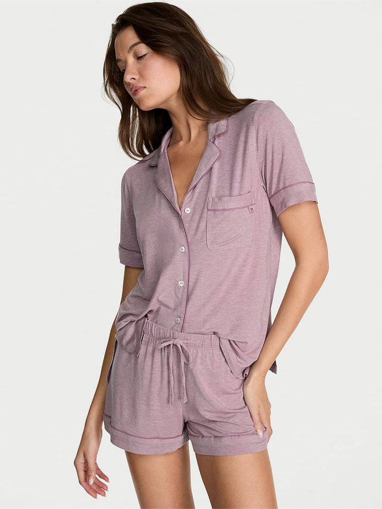 Victoria's Secret Sosoft Modal Shirt with Shorts-image-31