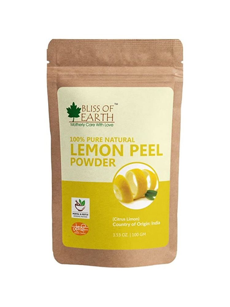 Bliss Of Earth 100% Pure Lemon Peel Powder-image-37