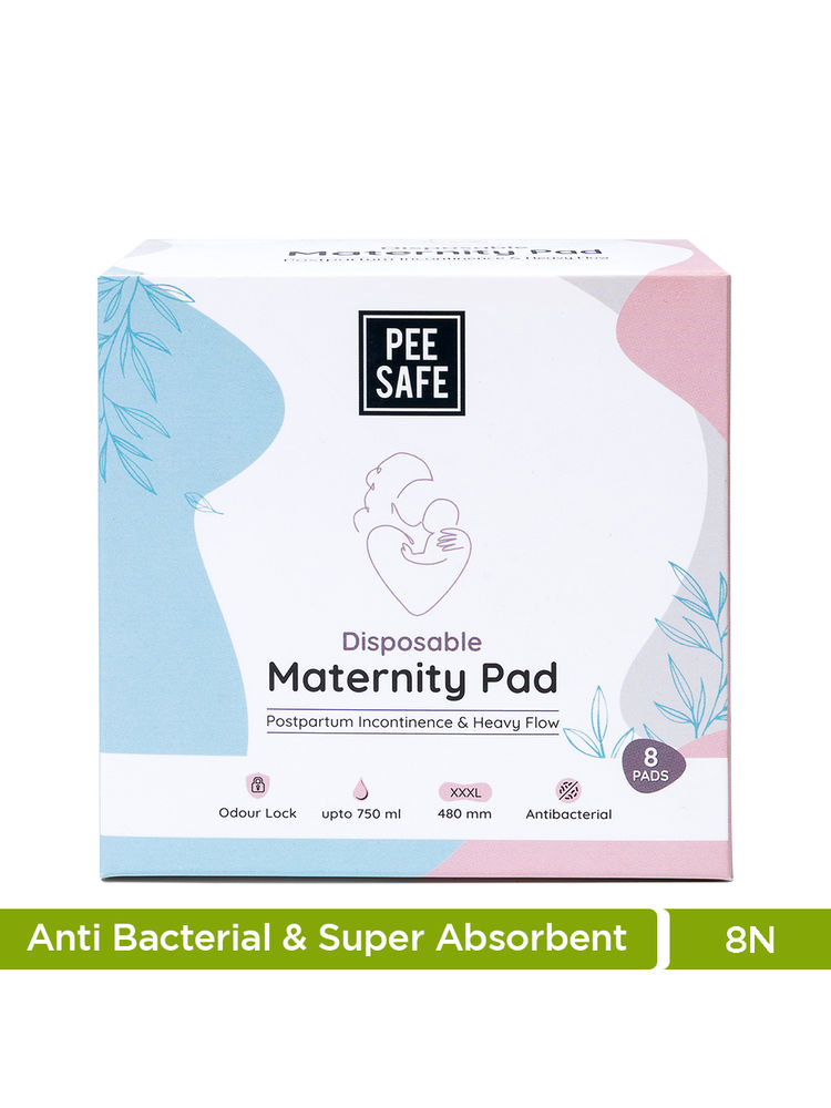 Pee Safe Disposable Maternity Pads - Pack of 8