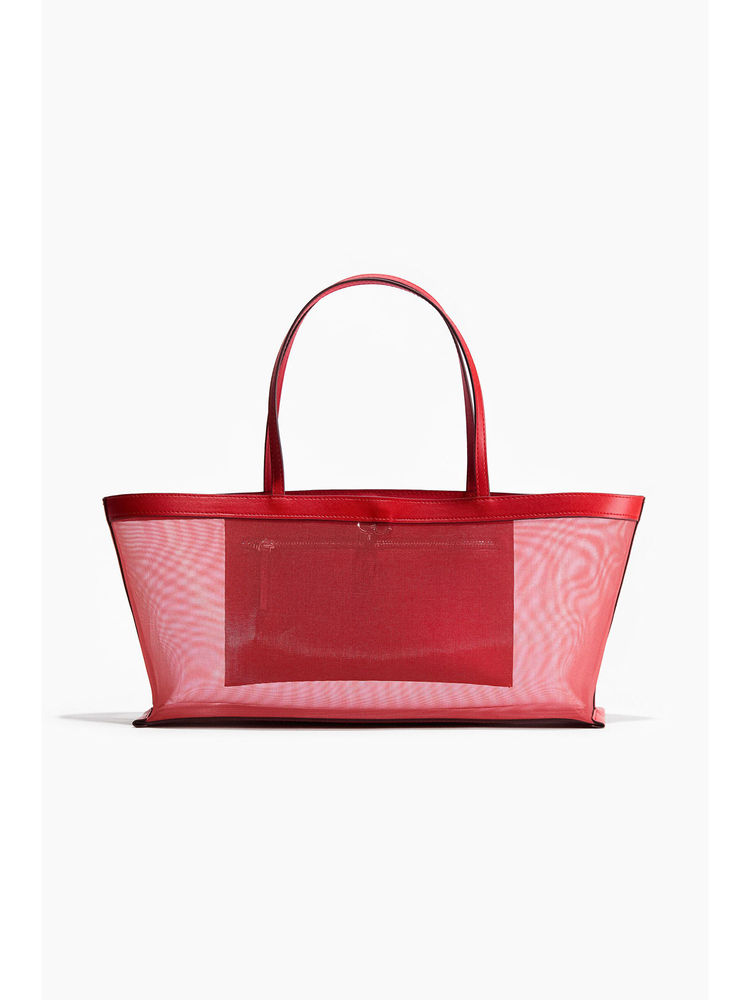 H&M Women Red Mesh Shopper-picture-22