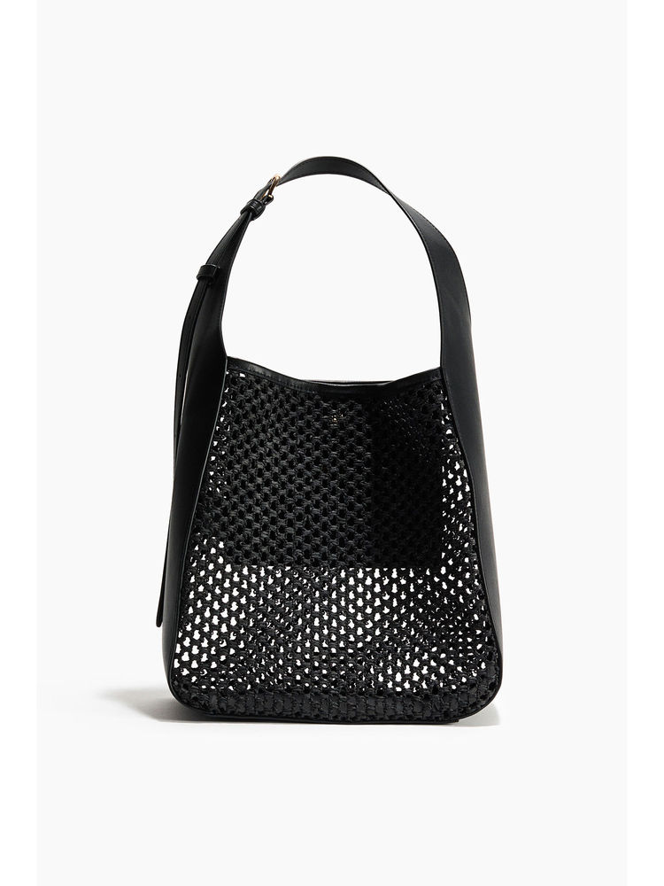 H&M Women Black Shoulder Bag-picture-10
