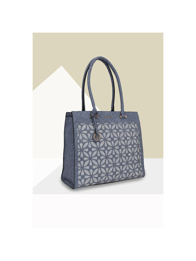 Allen Solly Women Casual Printed Blue Handbag-picture-26