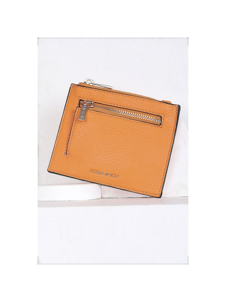 Allen Solly Women Casual Textured Orange Pouch-picture-12