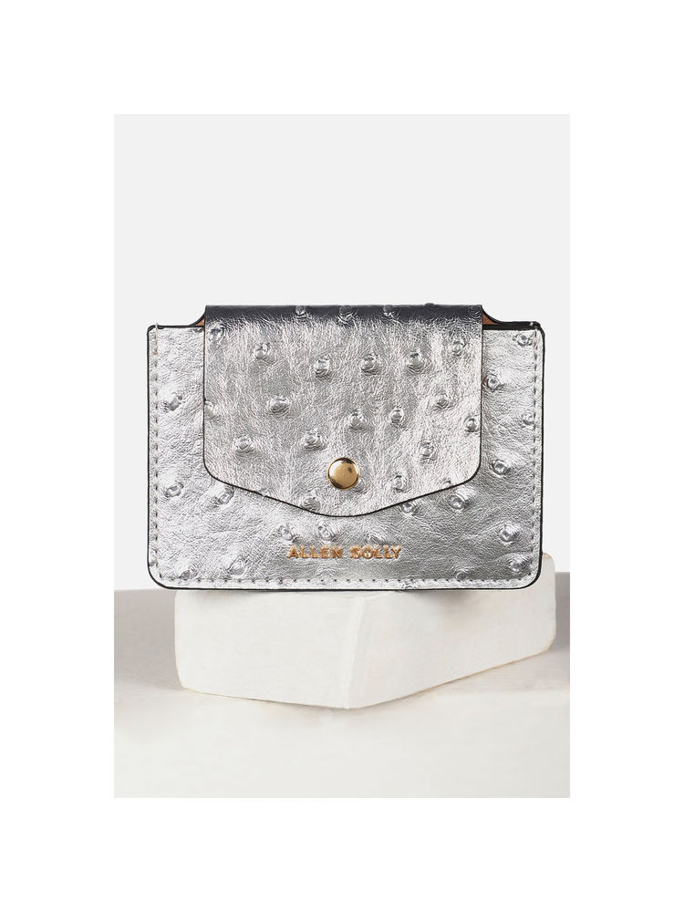 Allen Solly Women Casual Textured Grey Pouch-picture-35