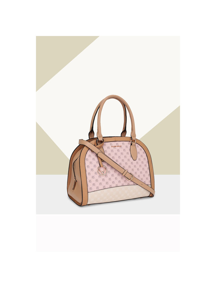 Allen Solly Women Casual Printed Multi-Color Handbag with Detachable Strap-image-10