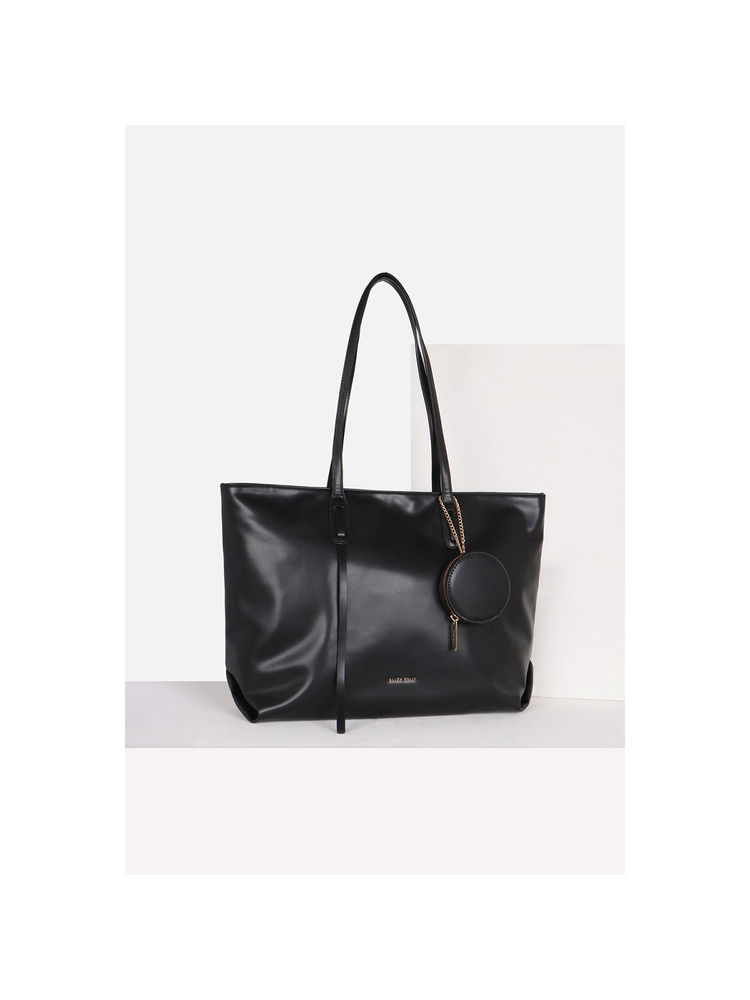 Allen Solly Women Casual Solid Black Handbag-picture-22