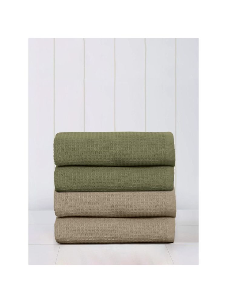 MULBERRY LIVING Waffle Comfort Hand Towels (Set Of 4)-image-32