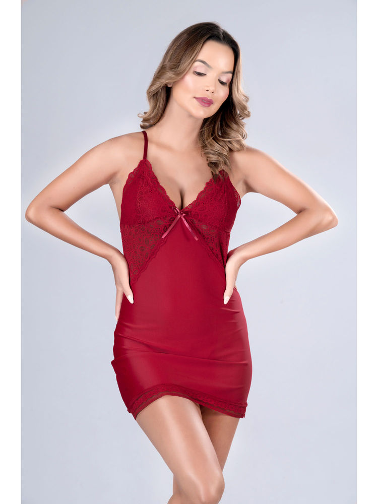 Herryqeal Lingerie for Women Soft Sexy Ruched Babydoll With Panty (Set of 2)-picture-31