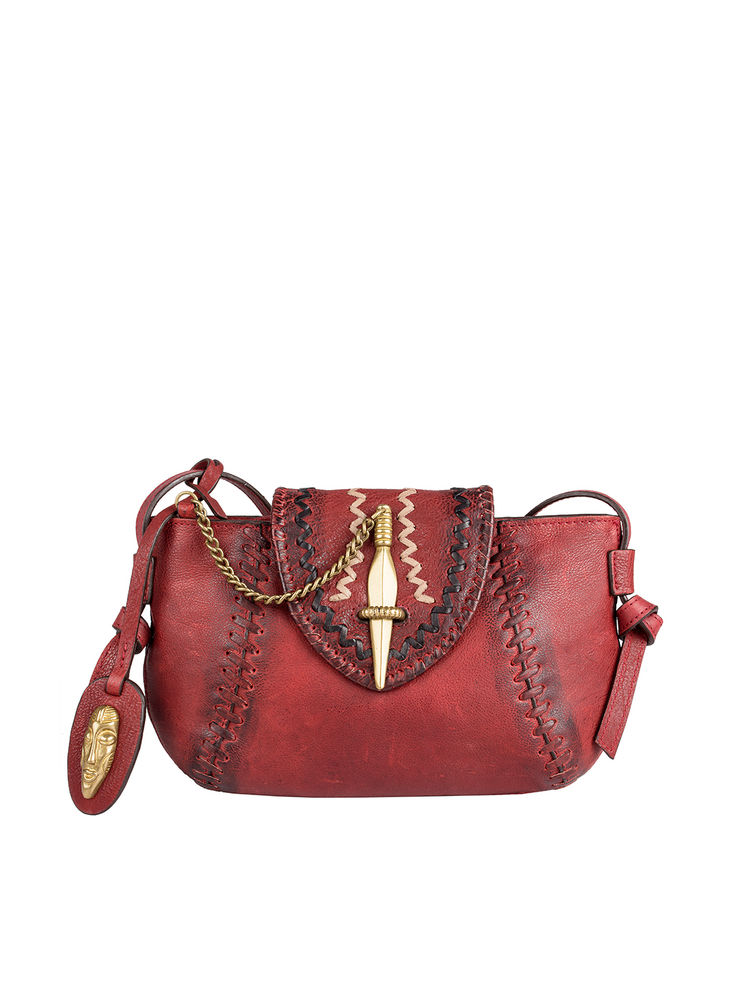 Hidesign Swala 04 Red Sling Bag-picture-14