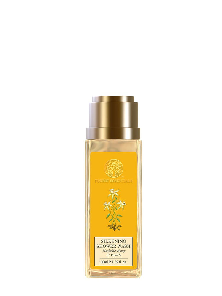 Forest Essentials Silkening Shower Wash - Mashobra Honey & Vanilla-picture-49
