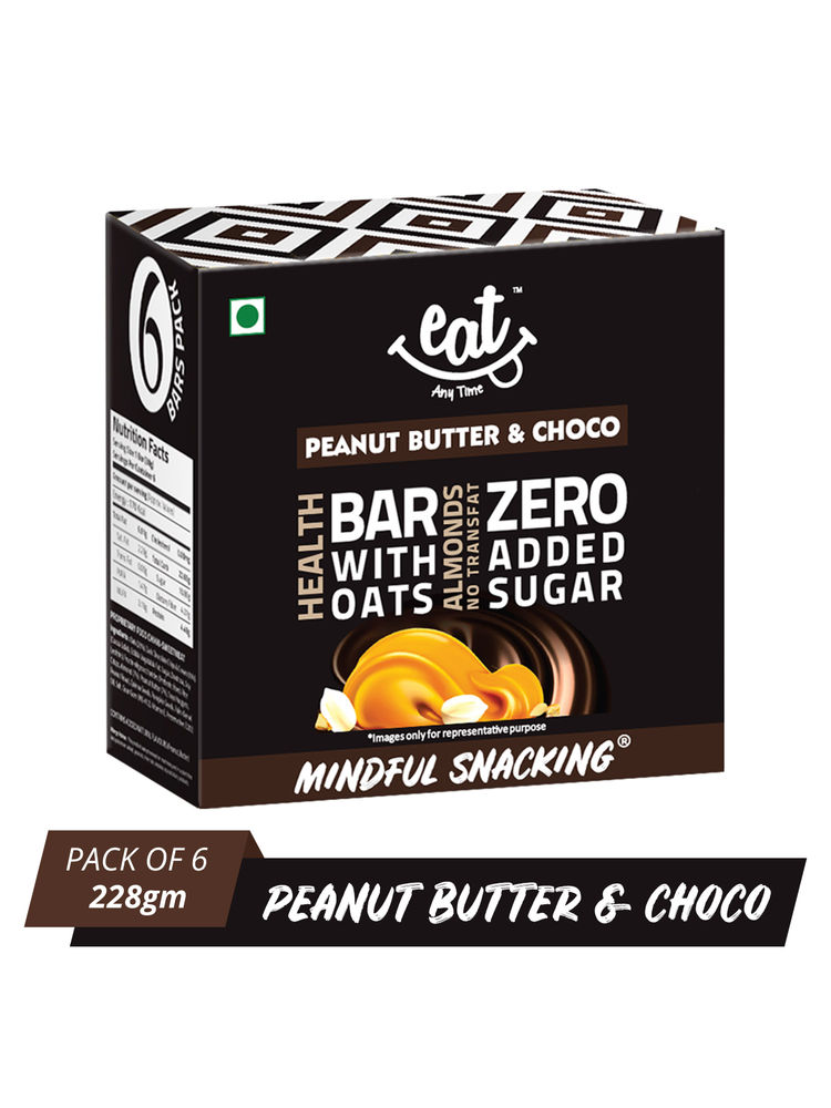 Eat Anytime Energy Bars - Peanut Butter With Choco (Pack Of 6)-image-31