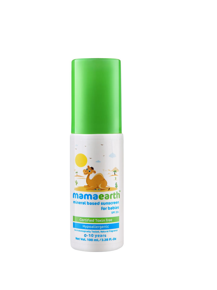 Mamaearth Mineral Based Sunscreen For Babies SPF20+