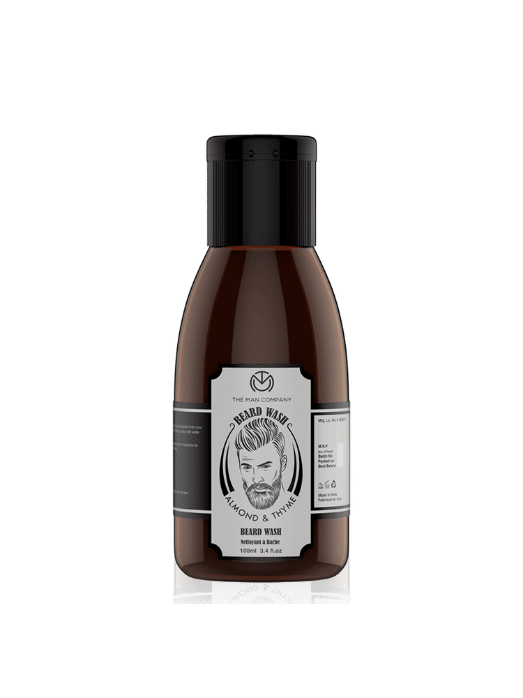 The Man Company Beard Wash, Actively Cleanses Skin and Beard
