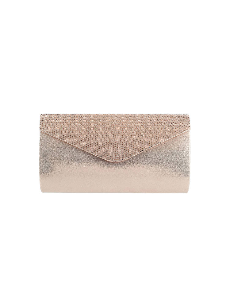 Mochi Rose Gold Resham Work Cotton Clutch-picture-27