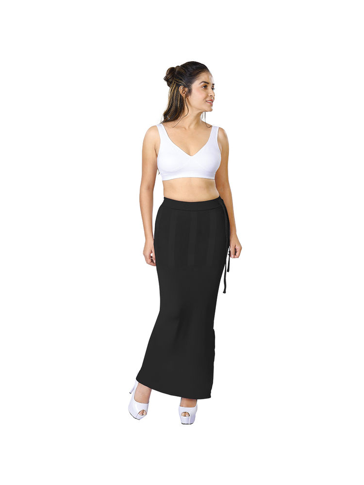 Dermawear Women's Saree Shapewear SS-406 - Black