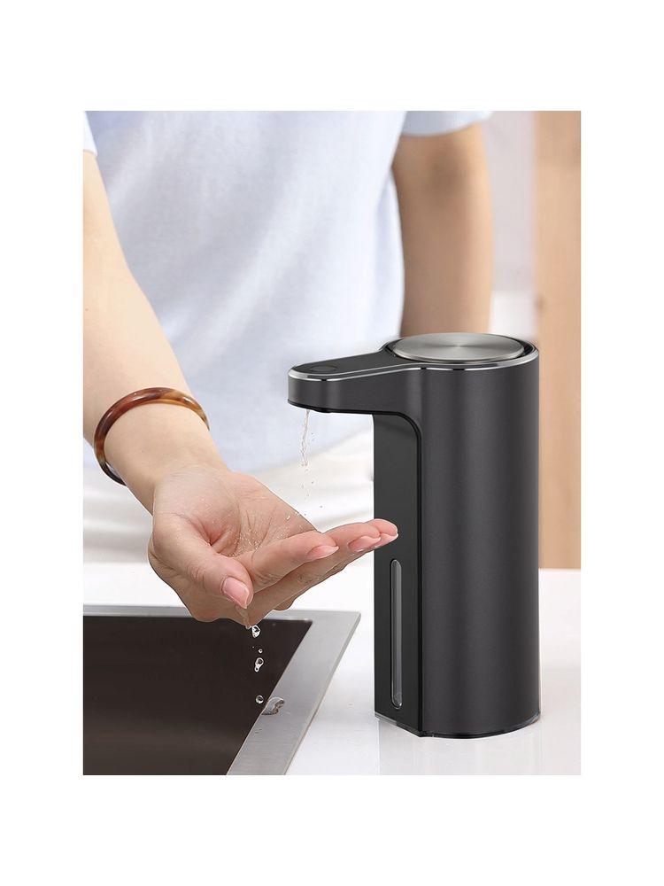 OBSESSIONS Smart Sensor Soap & Lotion Dispenser, 250 ml, Dark Grey-picture-11