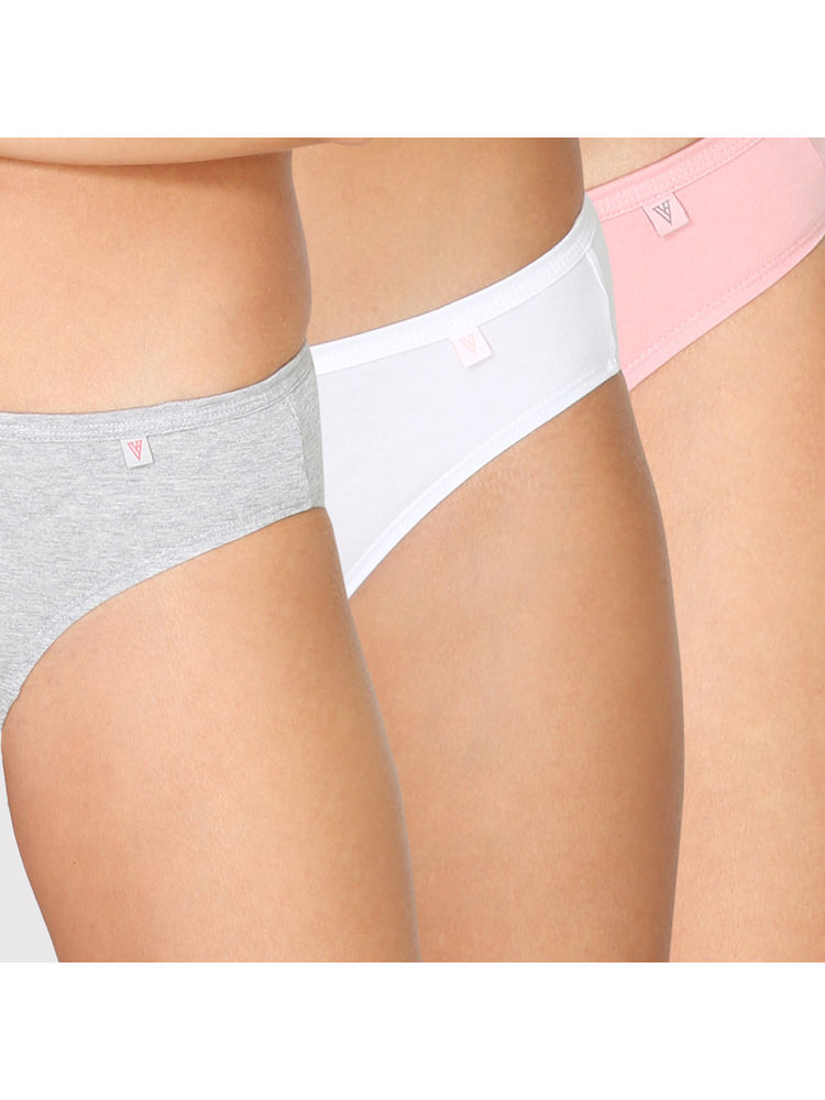 van heusen woman lingerie and athleisure Van Heusen Women Pack of 3 Antibacterial & Flexi Stretch Bikini Panty - Assorted-picture-20