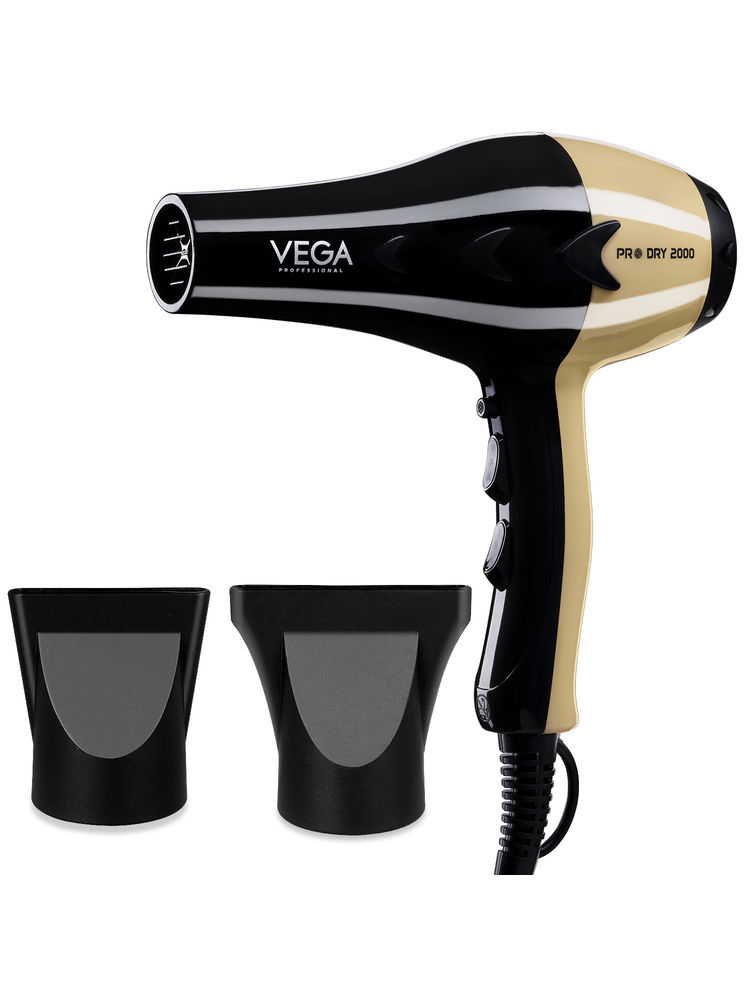 VEGA Professional Pro Dry 1800-2000w Hair Dryer - Gold (VPPHD-04)-image-35