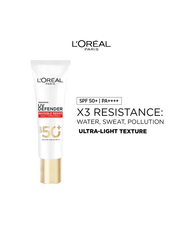 L'Oreal Paris UV Defender Invisible Resist Daily Sunscreen SPF 50+ PA++++-picture-18