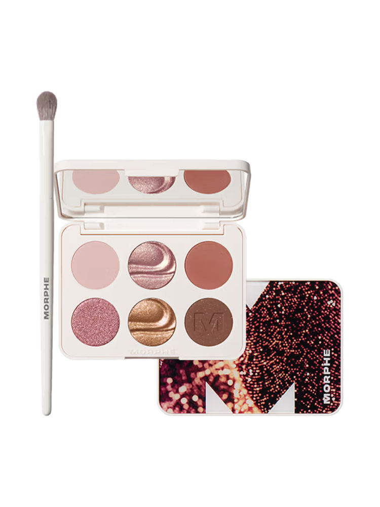 MORPHE M332 Medium Blender Brush + Outer Spice Palette-picture-25