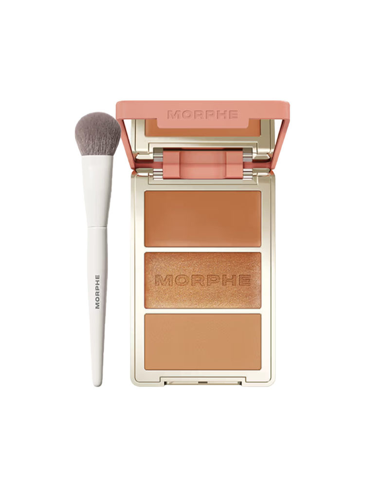 MORPHE M204 Blush Brush + Cheek Thrills Trio Sunset Swim-picture-29
