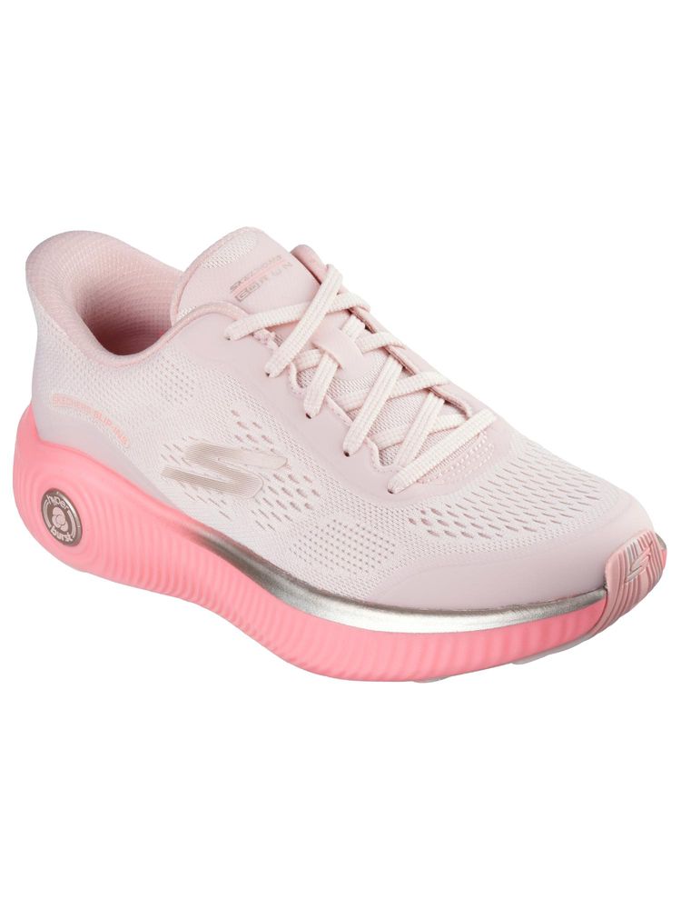 SKECHERS Women Go Run Anywhere Slip Ins Running Shoes - Pink-image-31